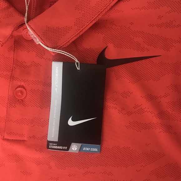 Nike Golf 2017 Icon Jacquard Mens Dri-Fit Polo - Picture 3 of 8